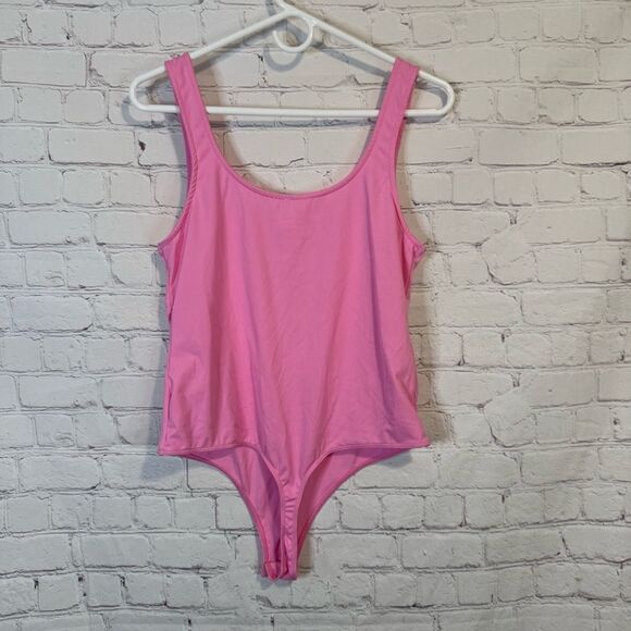 Aeropostale Seriously Soft Smooth Bodysuit size large Pink new with tags - Picture 4 of 7